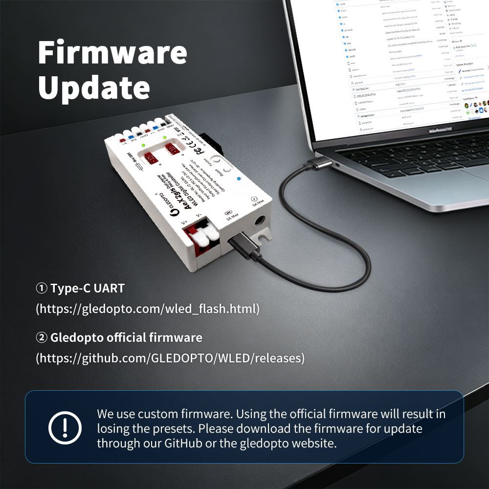 Firmware update via Type-C